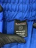 Moral Society Color Block Blue Track Pants Size S - photo 4