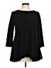 JM Collection Black 3/4 Sleeve Top Size M (petite) - photo 1