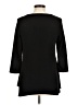 JM Collection Black 3/4 Sleeve Top Size M (petite) - photo 2