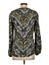 Ella Moss 100% Rayon Black Long Sleeve Blouse Size XS - photo 2