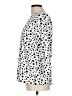 Cathy Polka Dots White 3/4 Sleeve Blouse Size L - photo 5