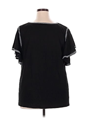 Max Studio Short Sleeve Top (view 2)
