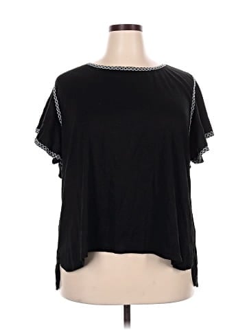 Max Studio Short Sleeve Top (view 1)