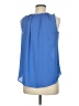 Kay Celine 100% Polyester Blue Sleeveless Blouse Size M - photo 2