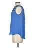 Kay Celine 100% Polyester Blue Sleeveless Blouse Size M - photo 5
