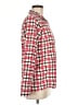 Lands' End 100% Polyester Plaid Red Pullover Sweater Size 10 - 12 - photo 4