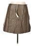 She + Sky Tan Faux Leather Skirt Size L - photo 1