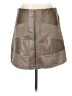 She + Sky Tan Faux Leather Skirt Size L - photo 2