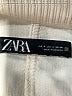 Zara 100% Cotton Ivory Jacket Size S - photo 3
