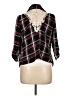 Discreet Plaid Black Kimono Size L - photo 2