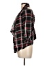 Discreet Plaid Black Kimono Size L - photo 5