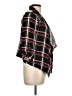 Discreet Plaid Black Kimono Size L - photo 4