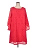 Tacera 100% Polyester Red Casual Dress Size 2X - photo 1