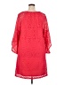 Tacera 100% Polyester Red Casual Dress Size 2X - photo 2