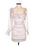 Storia 100% Polyester Floral Paisley Pink White Cocktail Dress Size S - photo 1