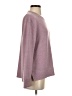 Ella Moss Solid Purple Pullover Sweater Size S - photo 4