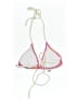 Unbranded Floral Pink White Swimsuit Top Size XS - photo 2