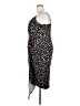 Nine Britton Animal Print Black Cocktail Dress Size 2X - photo 5