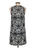 Ann Taylor LOFT 100% Polyester Print Gray Casual Dress Size XS - photo 2
