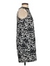 Ann Taylor LOFT 100% Polyester Print Gray Casual Dress Size XS - photo 4