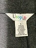 Utopia Solid Black Active Pants Size L - photo 7