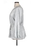 Jolie & Joy 100% Polyester Silver Long Sleeve Blouse Size 1X - photo 5