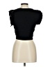 Zara Black Short Sleeve Top Size L - photo 2