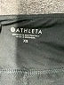 Athleta 100% Polyester Solid Black Casual Skirt Size XS - photo 3