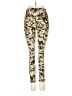 Lululemon Athletica Floral Yellow Pink Active Pants Size 4 - photo 2