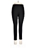 Three Dots Solid Black Active Pants Size L - photo 1