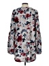 Lildy Gray Long Sleeve Blouse Size Lg - XL - photo 2