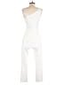 Express Solid White Jumpsuit Size XS - photo 2
