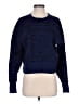 DKNY Sport Animal Print Blue Pullover Sweater Size M - photo 1