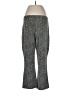 Anthropologie Animal Print Black Silver Active Pants Size L - photo 2