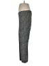 Anthropologie Animal Print Black Silver Active Pants Size L - photo 5