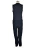 Mango 100% Polyester Solid Blue Jumpsuit Size S - photo 2