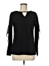 AGB Black Long Sleeve Blouse Size M - photo 1