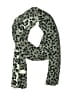 St. John's Bay Animal Print Green Gray Scarf One size - photo 1