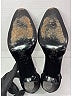 Yves Saint Laurent Color Block Black Heels Size 7 1/2 - photo 6