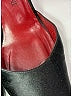Yves Saint Laurent Color Block Black Heels Size 7 1/2 - photo 3