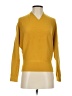 Express Solid Yellow Pullover Sweater Size S - photo 1