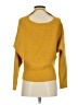 Express Solid Yellow Pullover Sweater Size S - photo 2