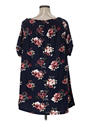 J for Justify Short Sleeve Blouse (view 2)