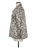 Chico's 100% Cotton Animal Print Ivory Long Sleeve Blouse Size Med (1) - photo 5