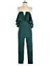 Shein Color Block Green Jumpsuit Size S - photo 1