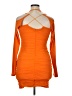 Unbranded Orange Cocktail Dress Size XL - photo 2