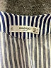 Mango 100% Cotton Stripes Blue Casual Dress Size 6 - photo 7