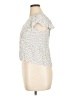 Urban Romantics 100% Rayon Ivory Short Sleeve Top Size XL - photo 5