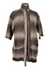 Chico's Gray Brown Coat Size Lg (2) - photo 1