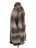 Chico's Gray Brown Coat Size Lg (2) - photo 5